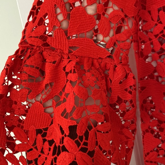 Boden Bird and Heart Crochet Top - Picture 2 of 4